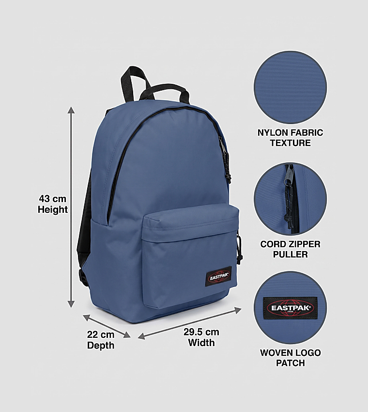 Solid Zip Around Backpack