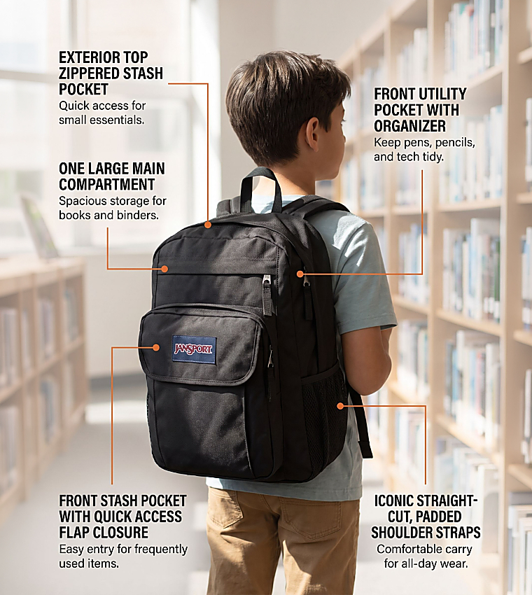 Jansport  Backpacks - Black 