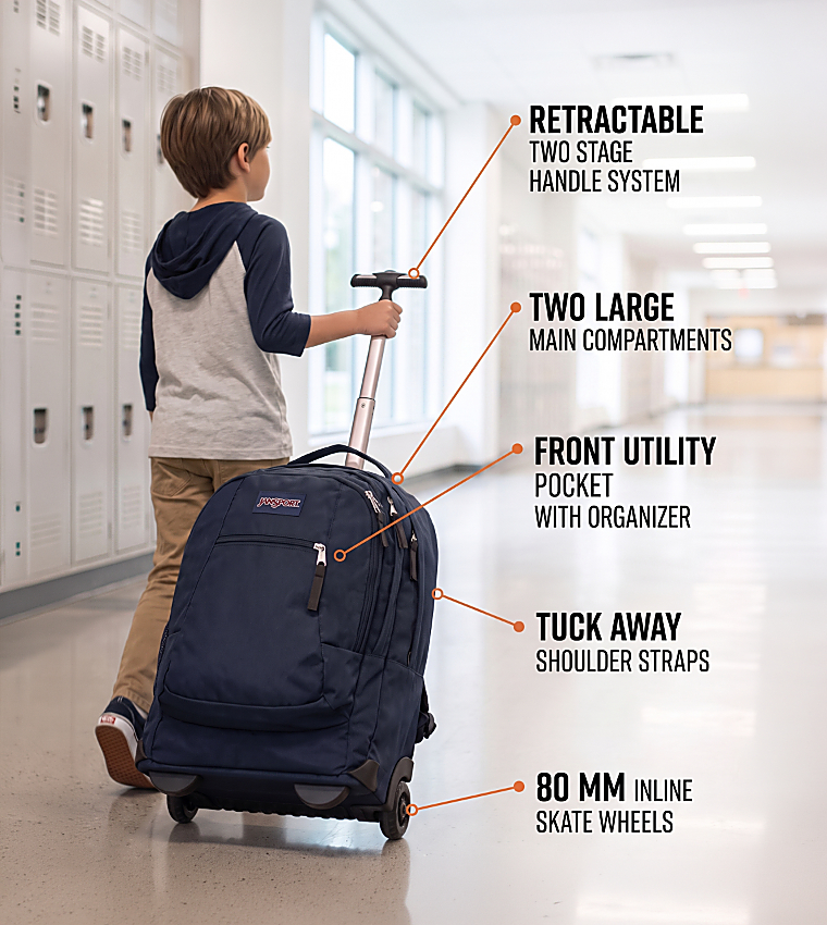 DRIVER 8 Trolley Backpack