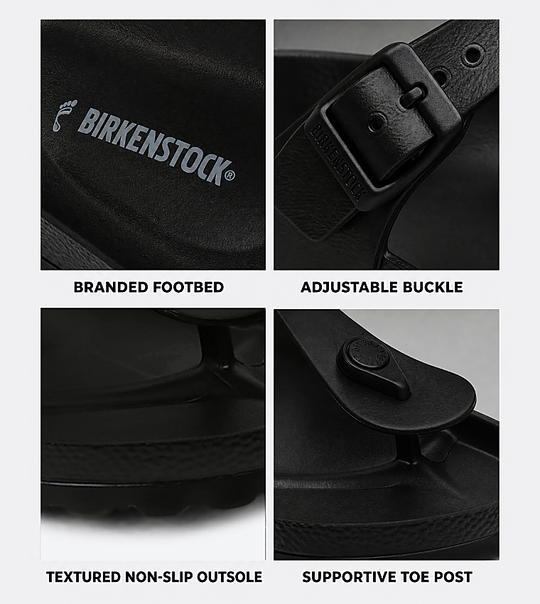 Birkenstock  Casual Sandals - Black 