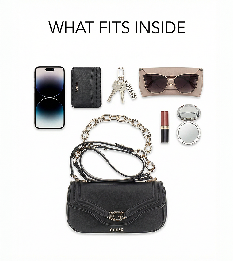 DEA Logo Detail Crossbody Bag