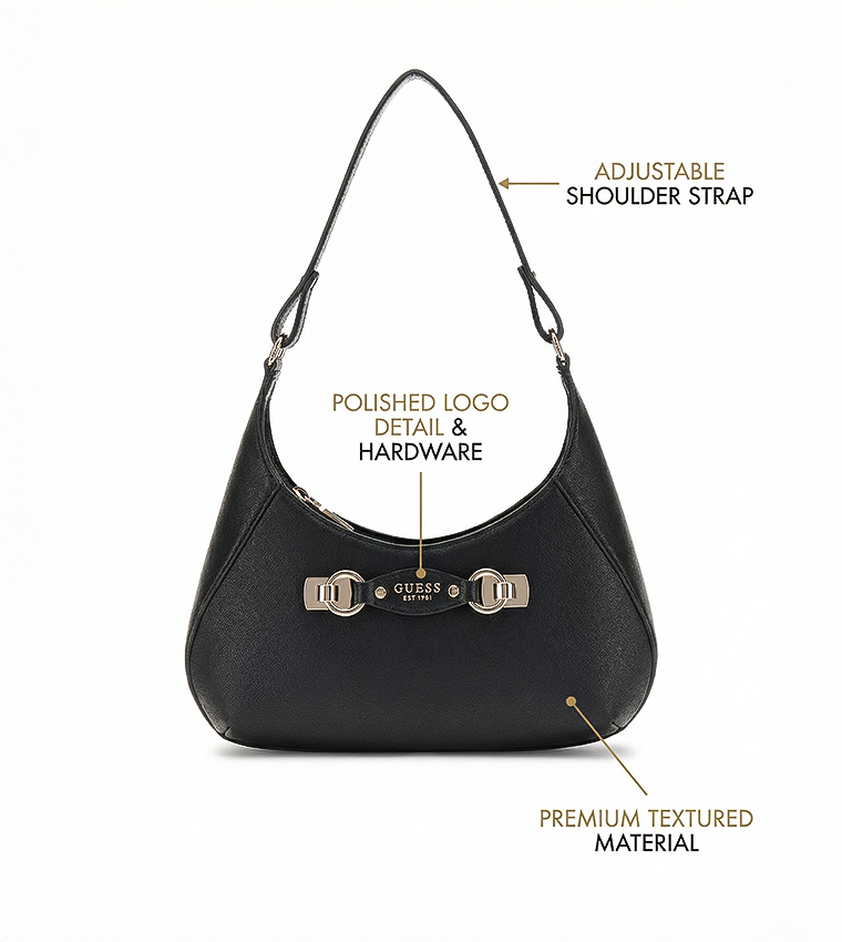 MIMINA Logo Detail Shoulder Bag