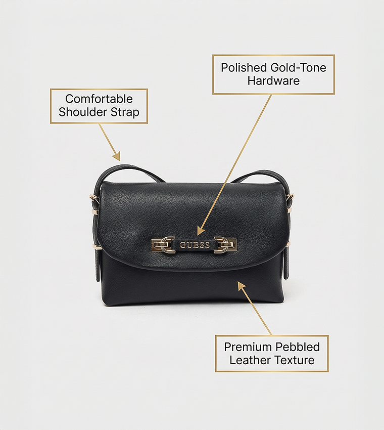 شنطة كتف بشعار 