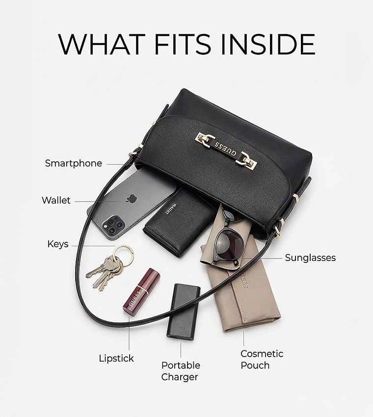 شنطة كتف بشعار 