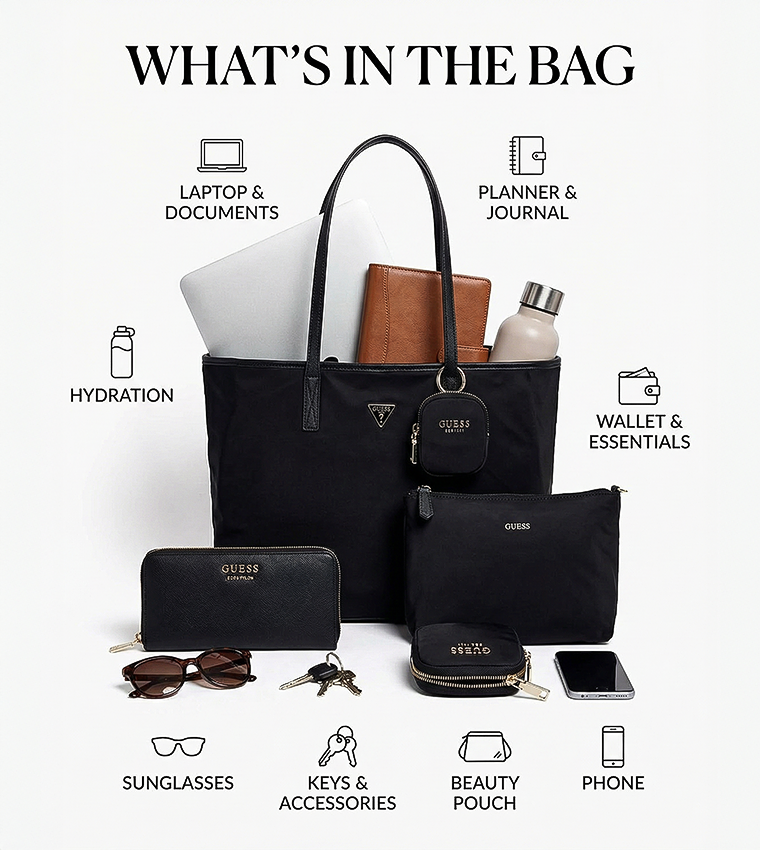 ECO GEMMA Textured Tote Bag Set