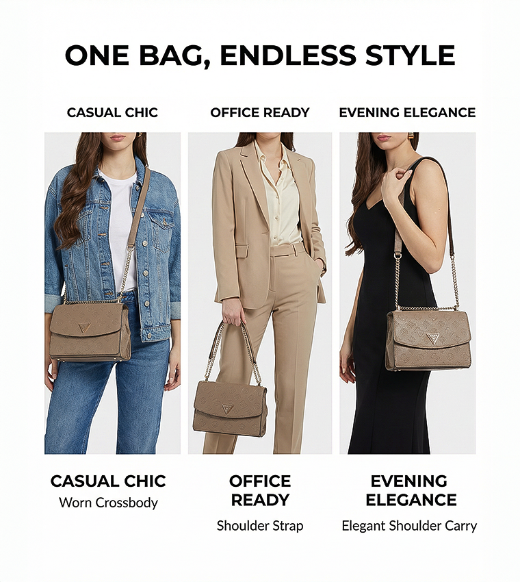 CRESIDIA II Convertible Shoulder Bag