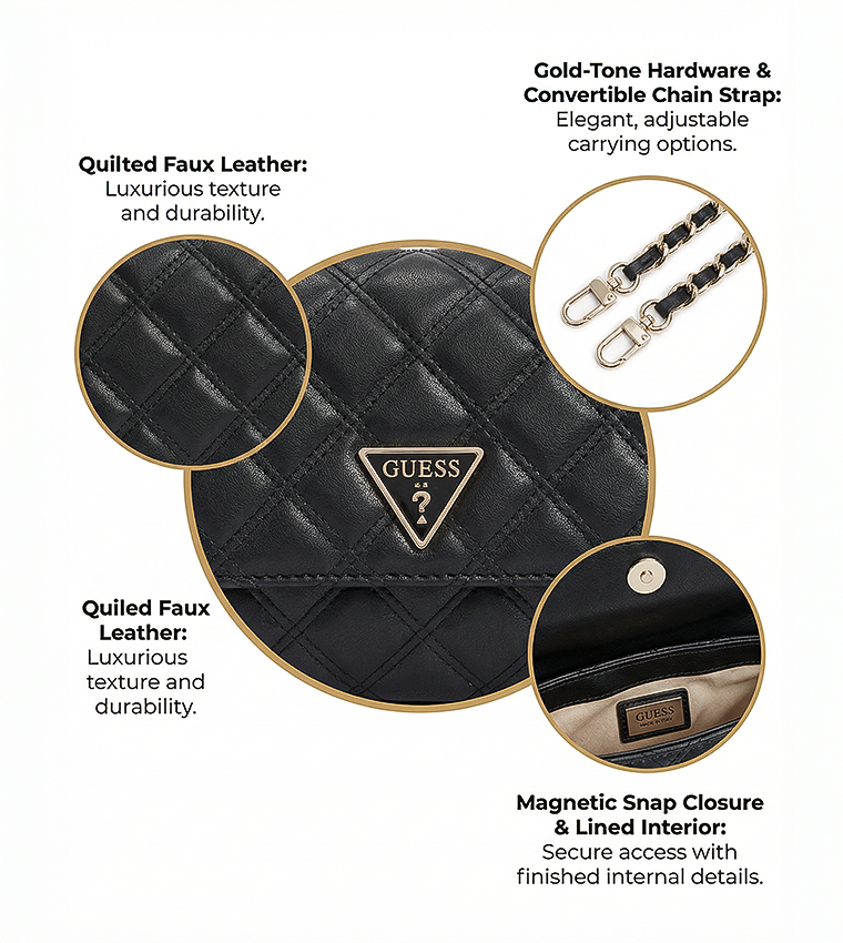 GIULLY II Flap Convertible Crossbody Bag