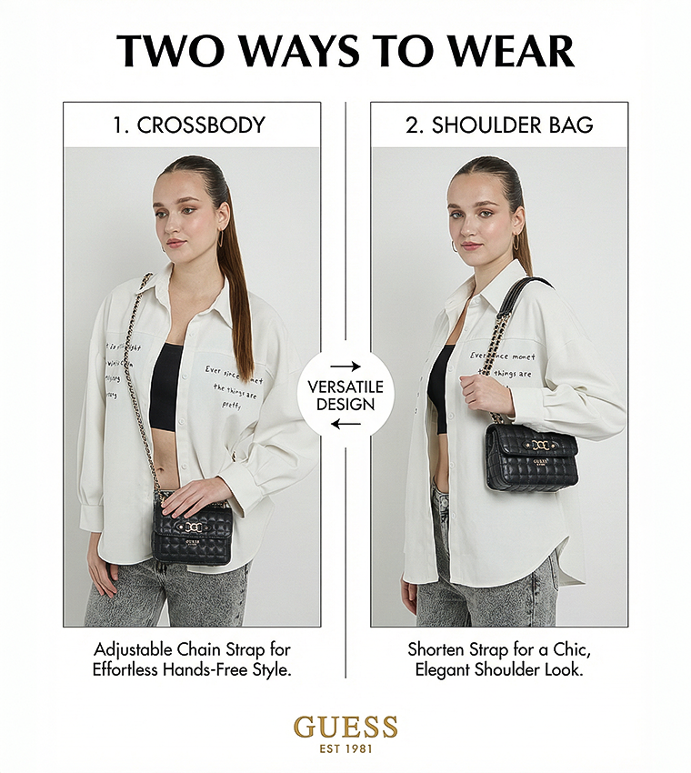 NADIRA Flap Convertible Mini Crossbody Bag