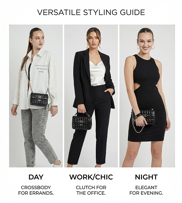 NADIRA Flap Convertible Mini Crossbody Bag