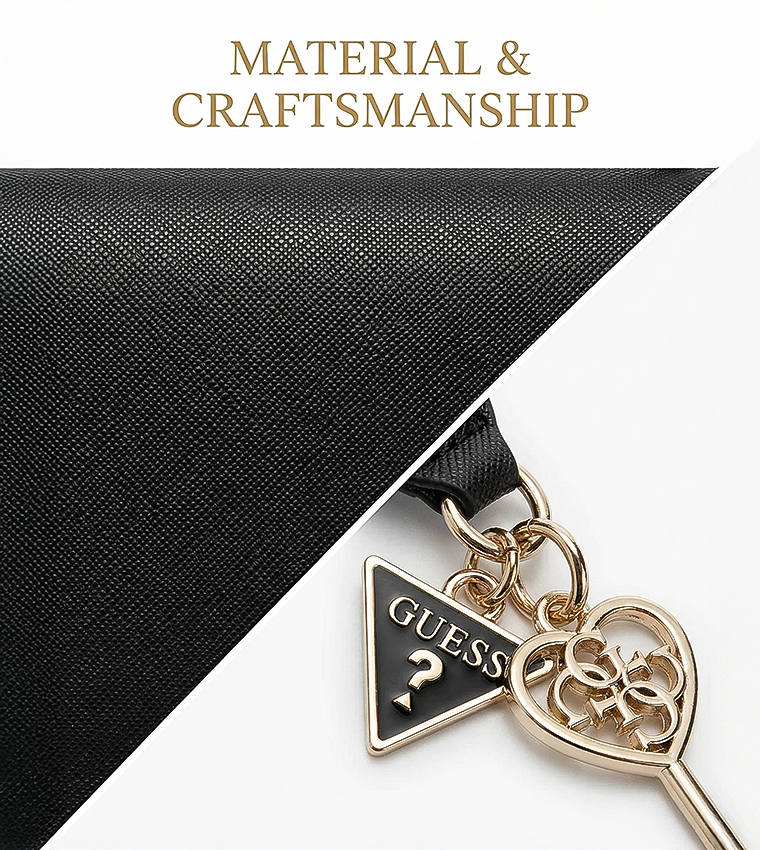 BOLENA Textured Trapeze Shoulder Bag