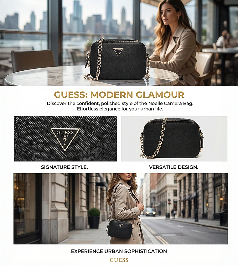 NOELLE II Logo Detail Camera Bag