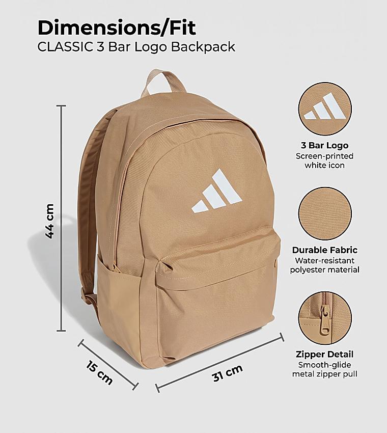 Adidas  Backpacks - Brown 