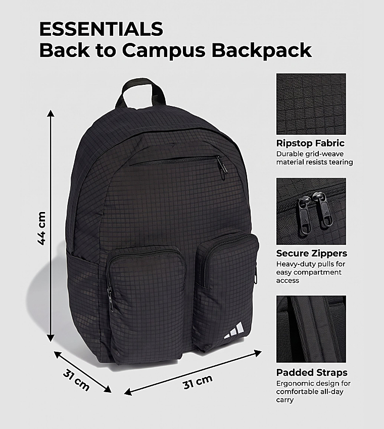 Adidas  Backpacks - BLACK 
