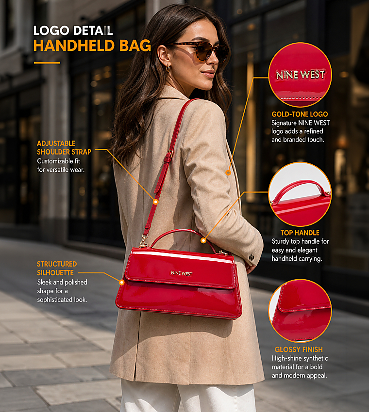 Nine West  Handheld Bags - Red Handheld Bags