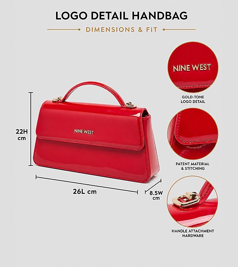 Nine West  Handheld Bags - Red Handheld Bags