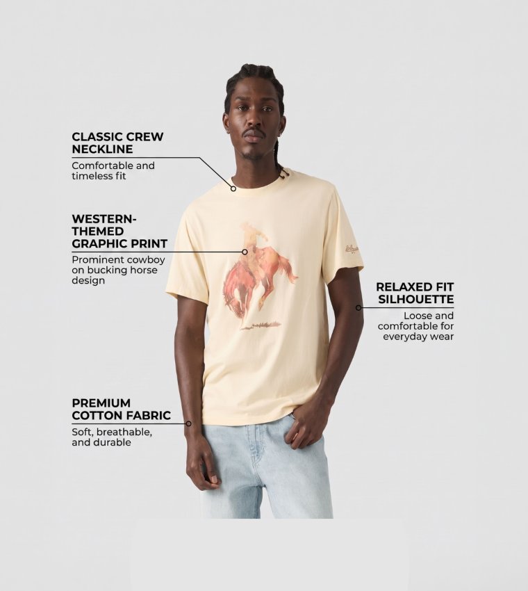 Graphic Printed Relaxed Fit T-Shirt