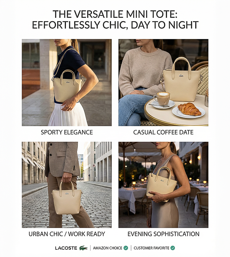 Logo Detail Mini Tote Bag