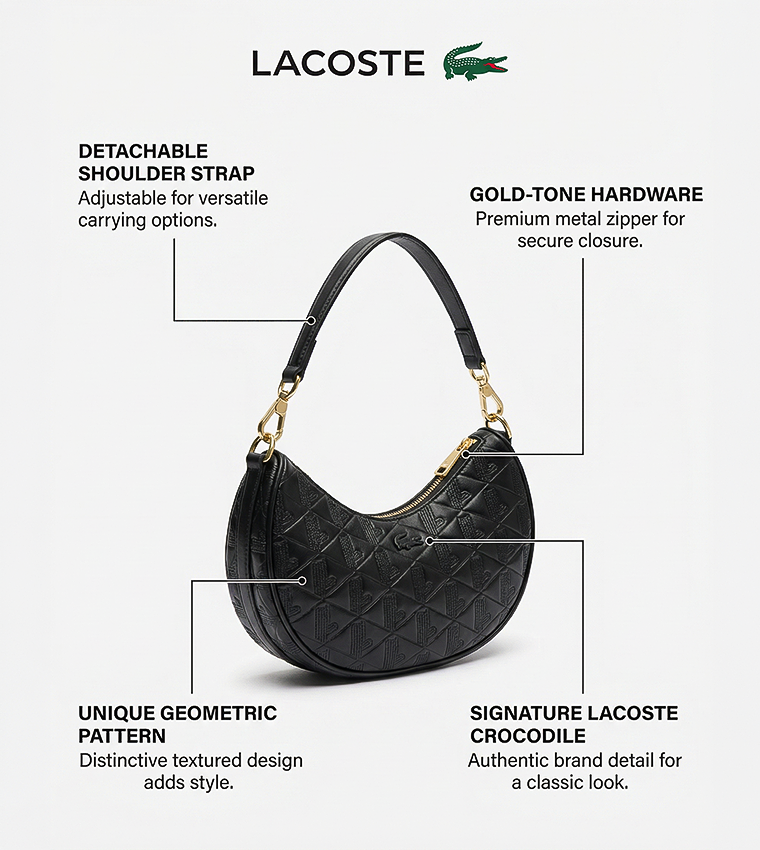 Textured Shoulder Bag