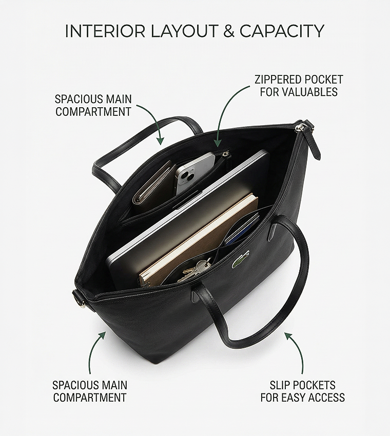 Logo Detail Tote Bag