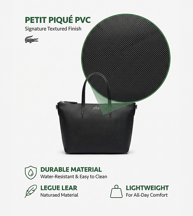 Logo Detail Tote Bag