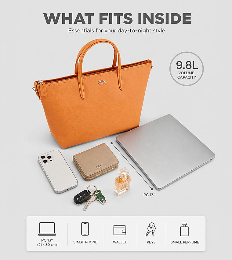 Logo Detail Tote Bag