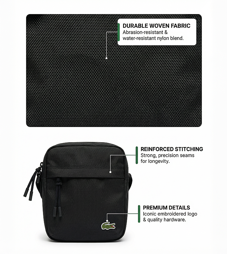 Logo Detail Crossbody Bag