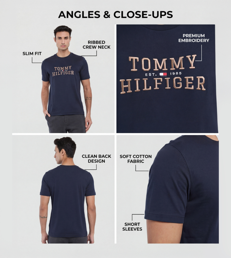 Logo Embroidered Short Sleeves T-Shirt