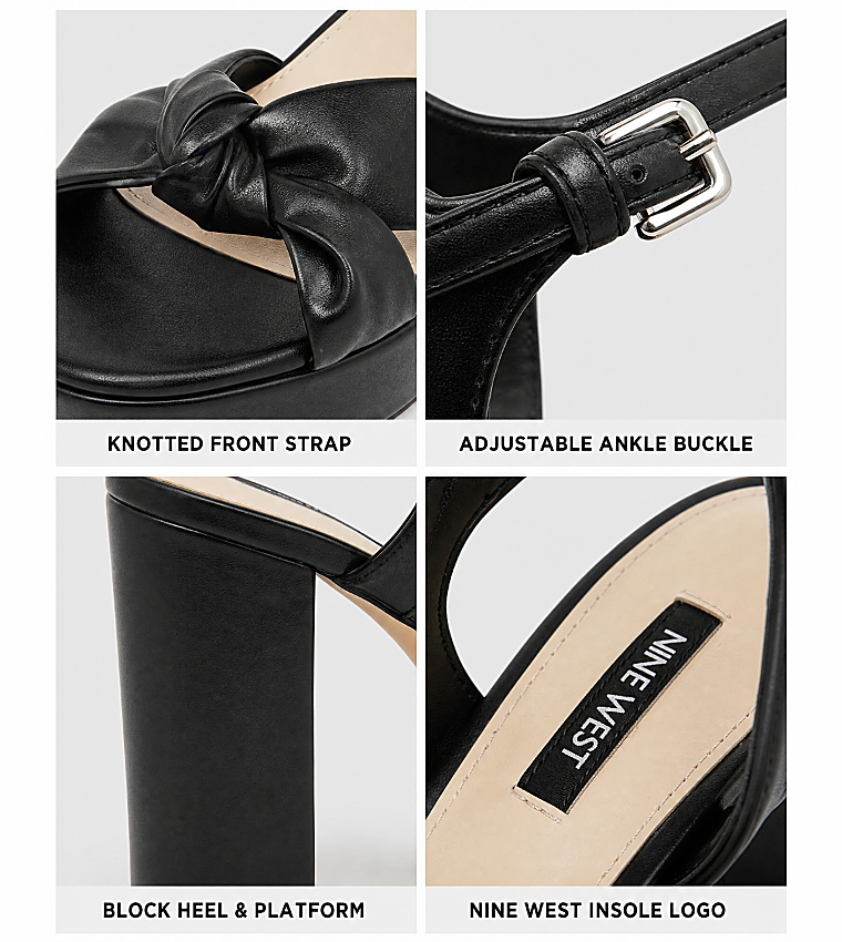 Nine West  Heels - Black Heels