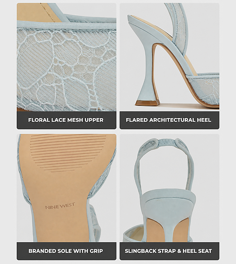 KANSYP Pointed Toe Slingback Pumps