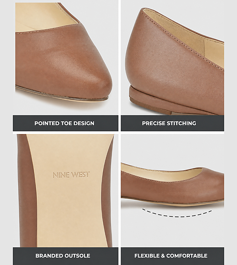 Nine West  Ballerinas - Brown 