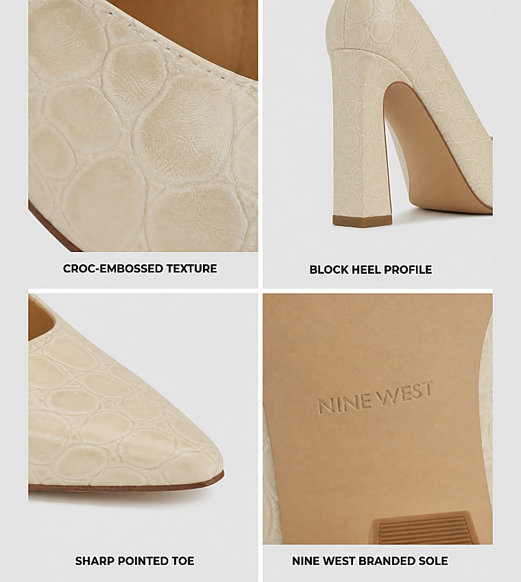 Nine West  Pumps - Off White Pumps