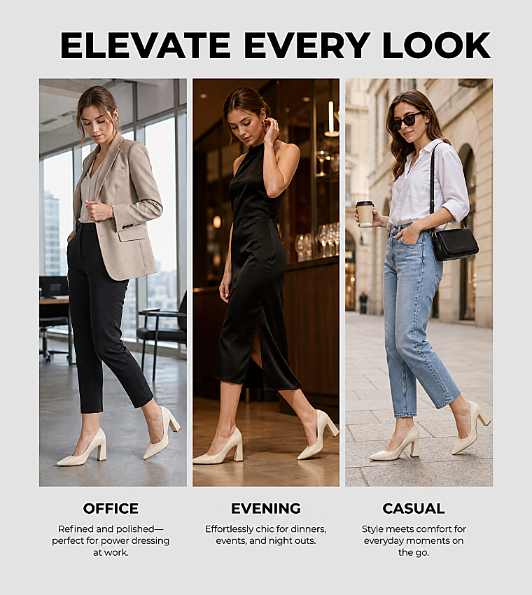 Nine West  Pumps - Off White Pumps