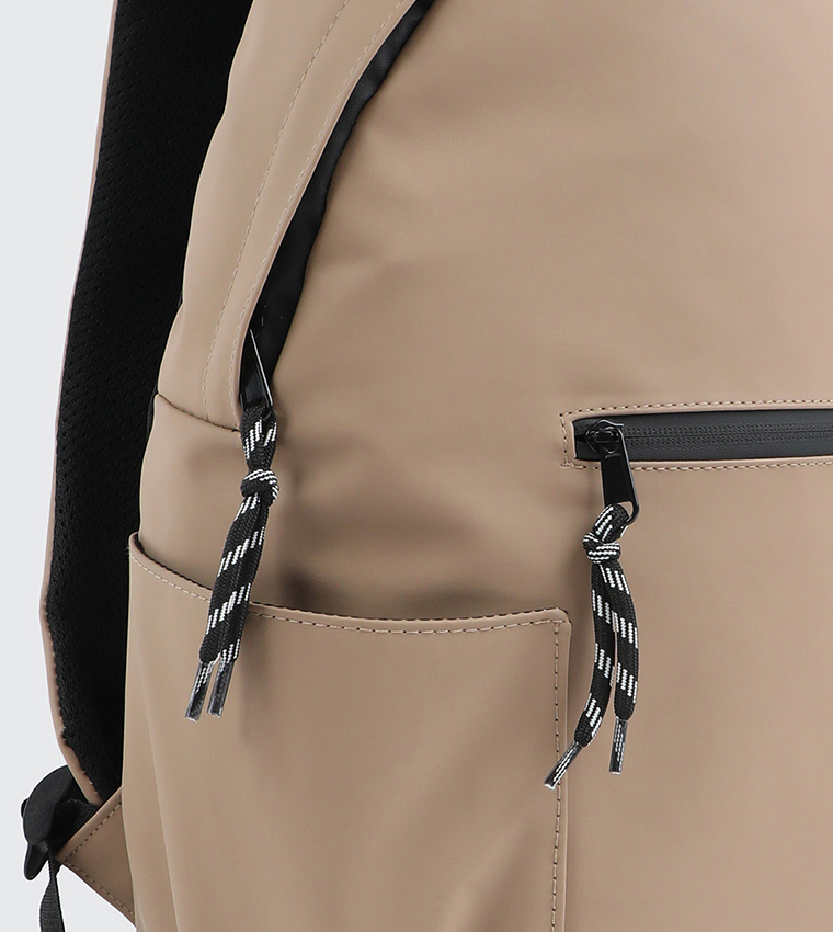 Rubberized Front Pocket Backpack