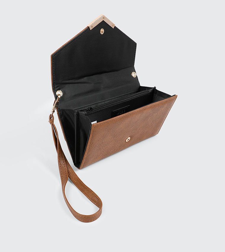 Textured Envelope Wristlet