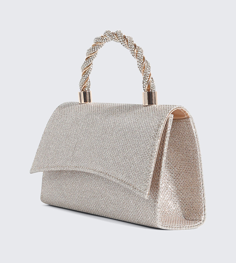 Ardene  Handheld Bags - Gold Handheld Bags