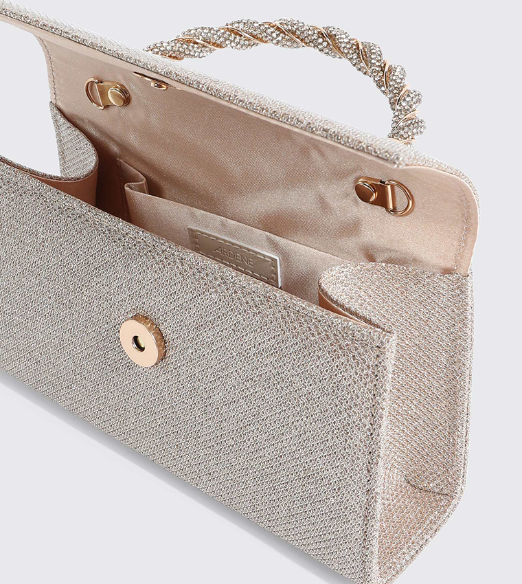 Ardene  Handheld Bags - Gold Handheld Bags