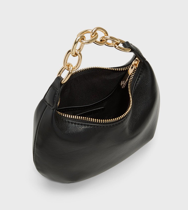 ARIIZONA Textured Chain-Link Shoulder Bag