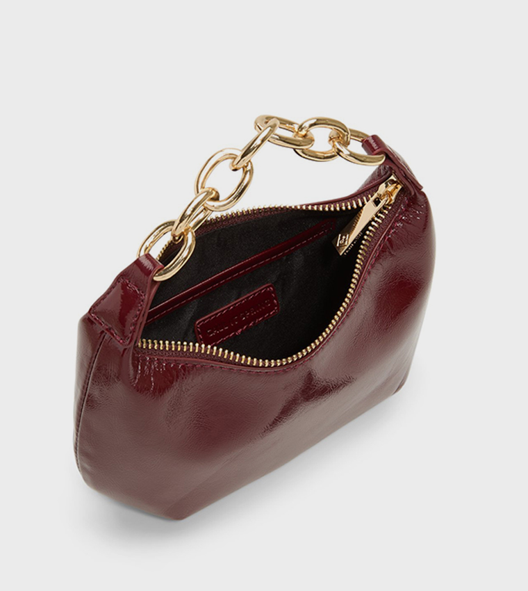 ARIIZONA Textured Chain-Link Shoulder Bag