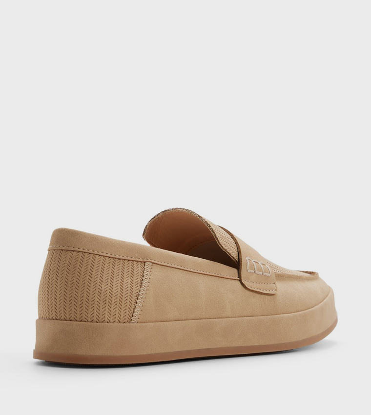 ARROYO Textured Slip-On Shoes