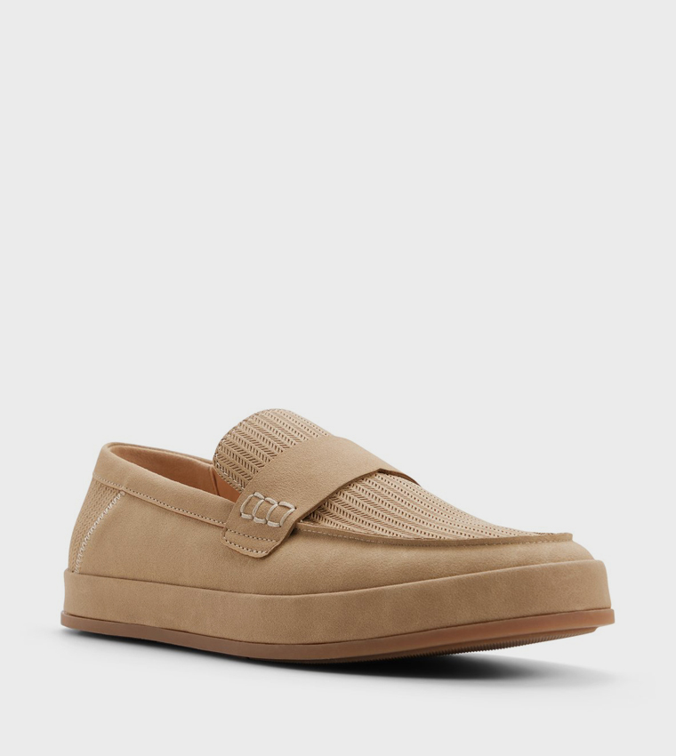 ARROYO Textured Slip-On Shoes