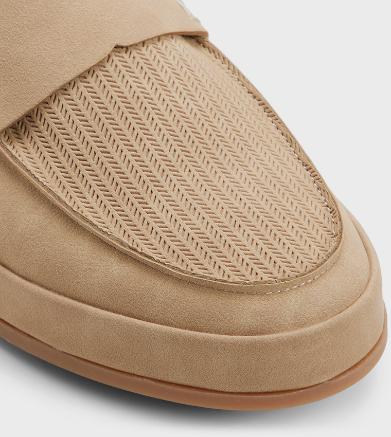 ARROYO Textured Slip-On Shoes