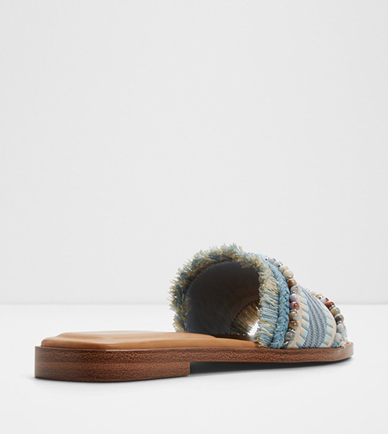 Aldo  Flat Sandals - Blue Flat Sandals