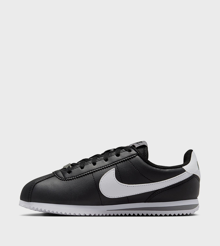 CORTEZ Logo Detail Lace-Up Sneakers