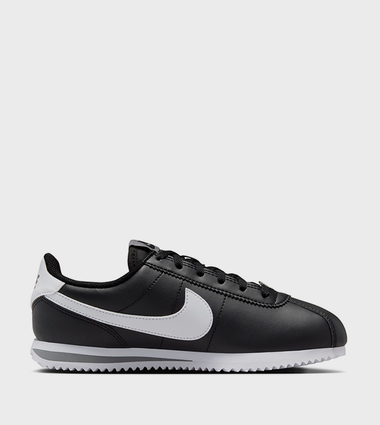 CORTEZ Logo Detail Lace-Up Sneakers