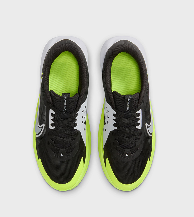 SONIC FLY Color Block Lace-Up Shoes