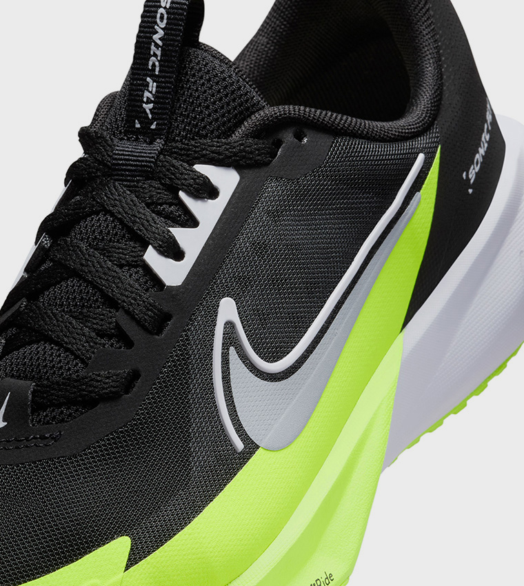 SONIC FLY Color Block Lace-Up Shoes