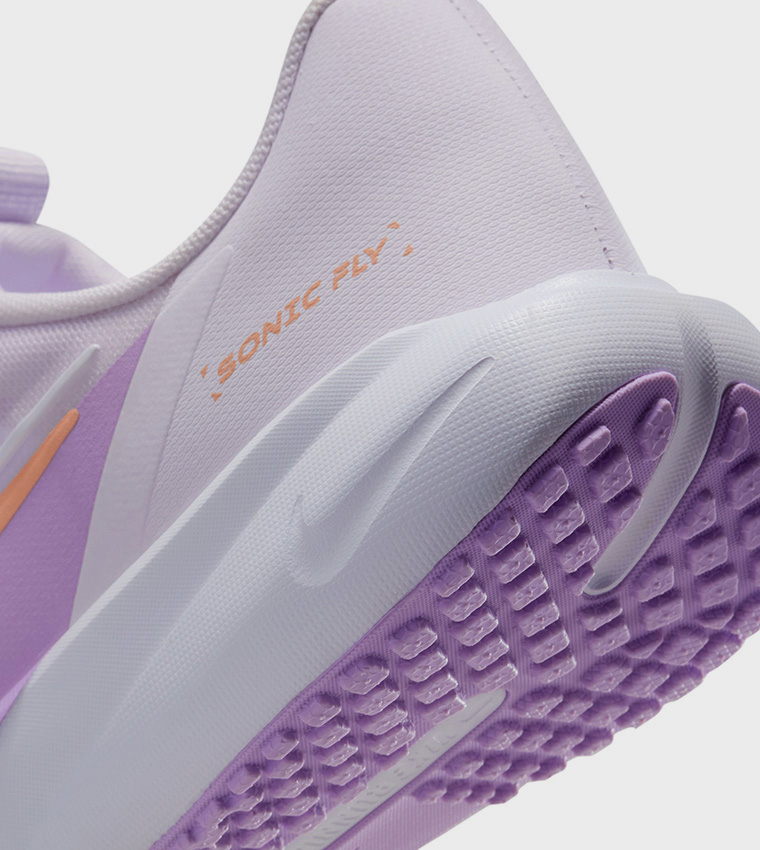 SONIC FLY Color Block Lace-Up Shoes