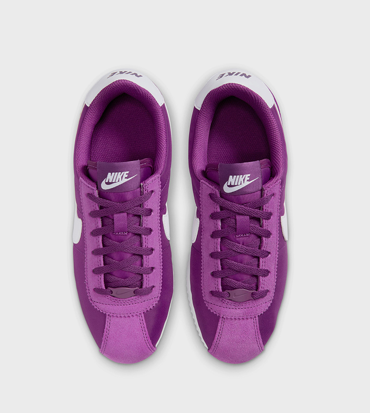 purple nike laces