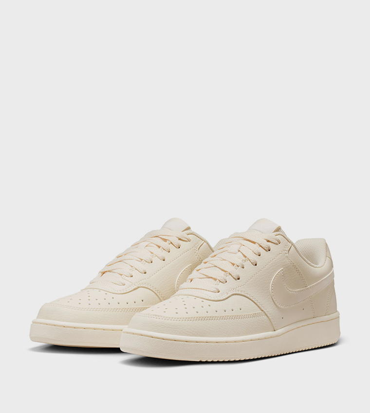 COURT VISION Logo Detail Lace-Up Sneakers