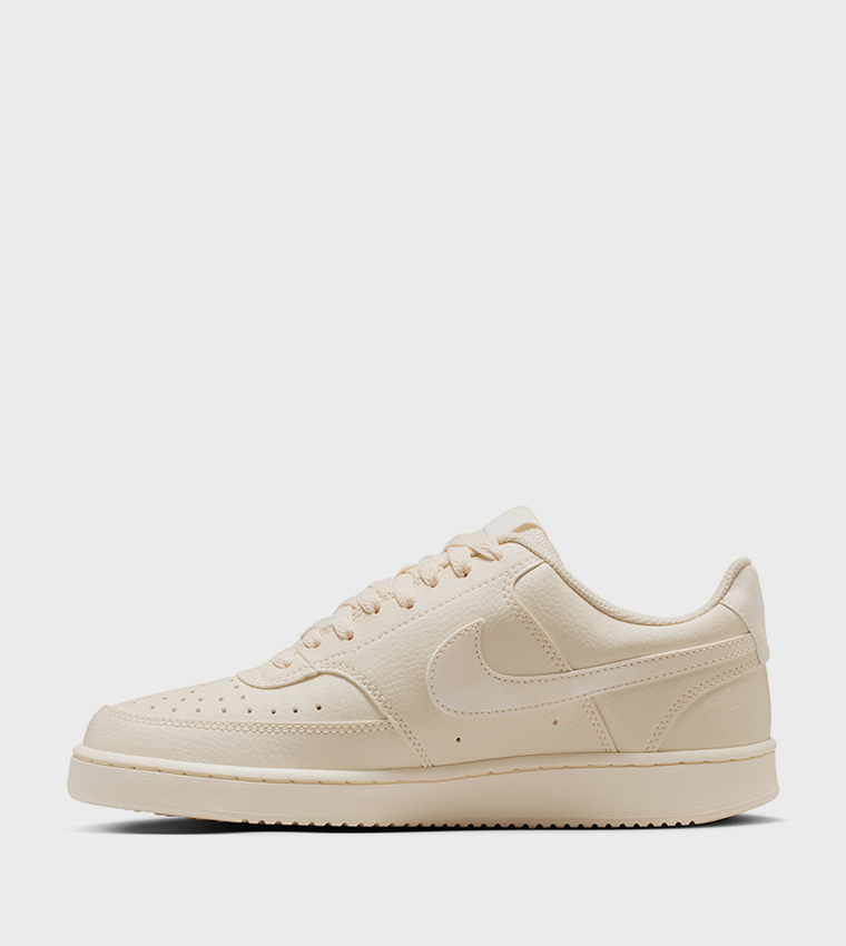 COURT VISION Logo Detail Lace-Up Sneakers